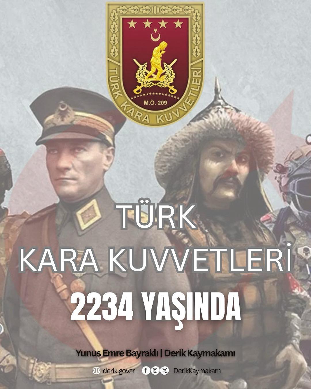 TÜRK KARA KUVVETLERİ 2234 YAŞINDA